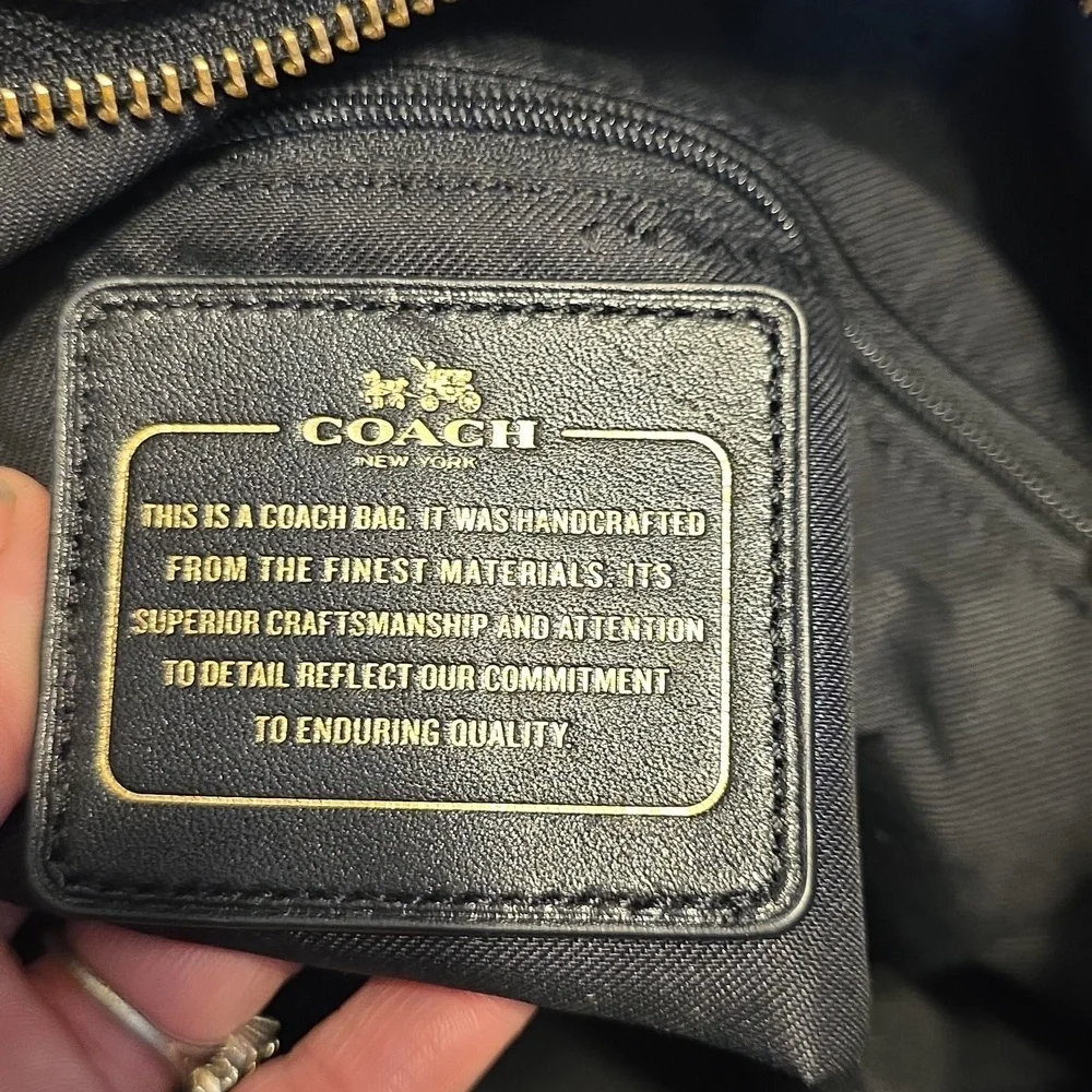 Coach Circle Hobo Circle  Studded Bag - Picture 14 of 16